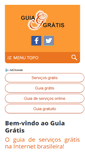 Mobile Screenshot of guiagratis.com.br